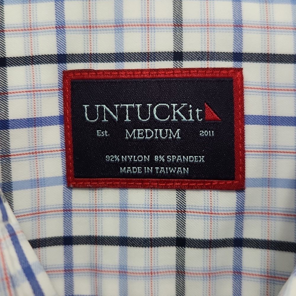 UNTUCKit Button Down Dress Shirt Size Medium - Picture 2 of 12